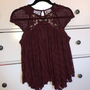 Free people top, size small